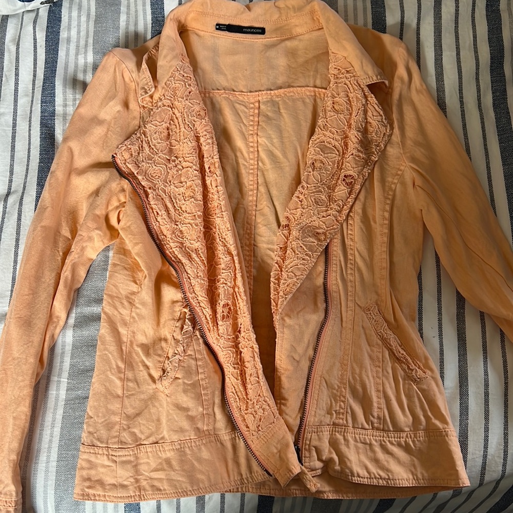 Peach jacket